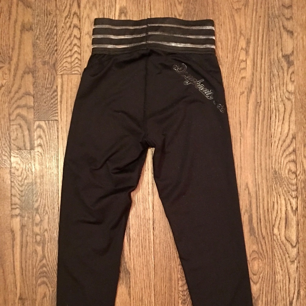 DNDL CrossFit leggings, black, translucent, M